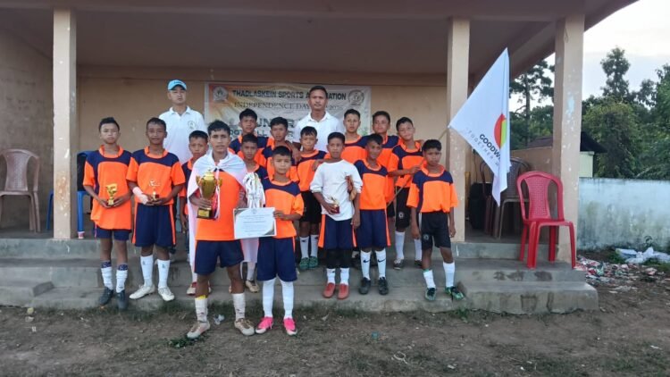 Goodwill Mupliang win U-15 Independence Day Cup 2026 in Thadlaskein