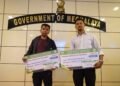 Govt felicitates bus driver, conductor for protecting passengers during stone-pelting in Shillong