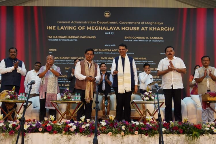 Foundation laid for new Meghalaya House in Navi Mumbai