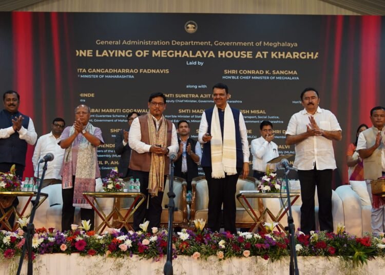Foundation laid for new Meghalaya House in Navi Mumbai