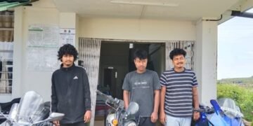 Meghalaya police nab 3 Assam bike thieves in Weiloi