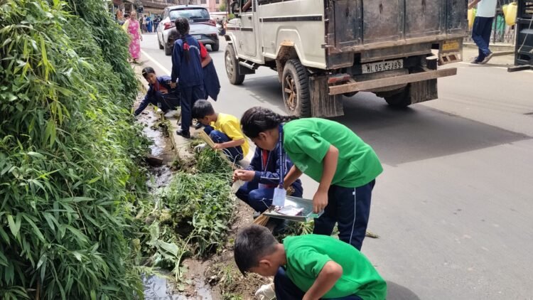 Nongmensong Dorbar Sec School holds cleanliness drive