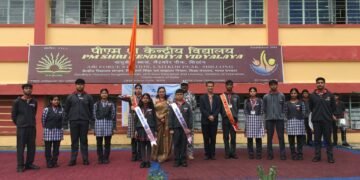 PM SHRI KV AFS Laitkor Peak celebrates investiture