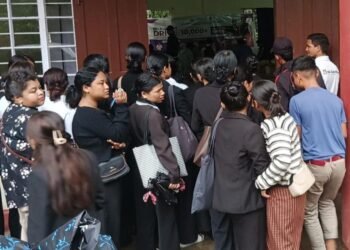 Recruitment drives draw large turnout of youth across Meghalaya