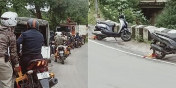 1,634 traffic violators booked, STP rake in ₹14.23 lakh in July