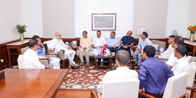 Shah assures UDP on FCRA, hears Meghalaya demands