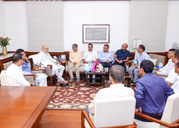 Shah assures UDP on FCRA, hears Meghalaya demands