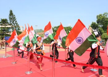 Meghalaya comes out to celebrate Independence with a flourish