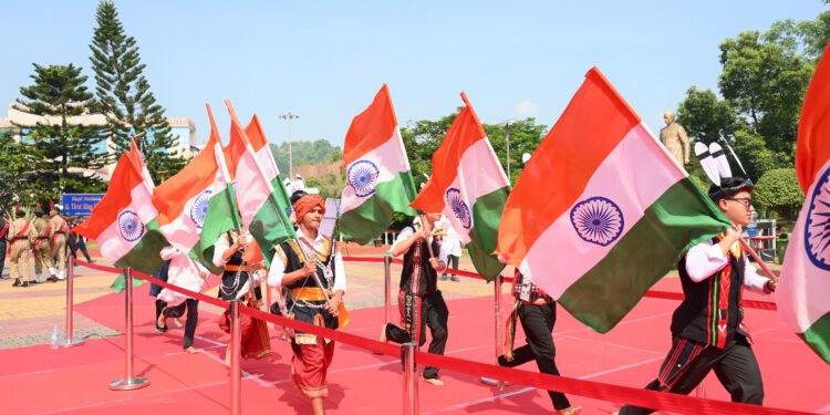 Meghalaya comes out to celebrate Independence with a flourish