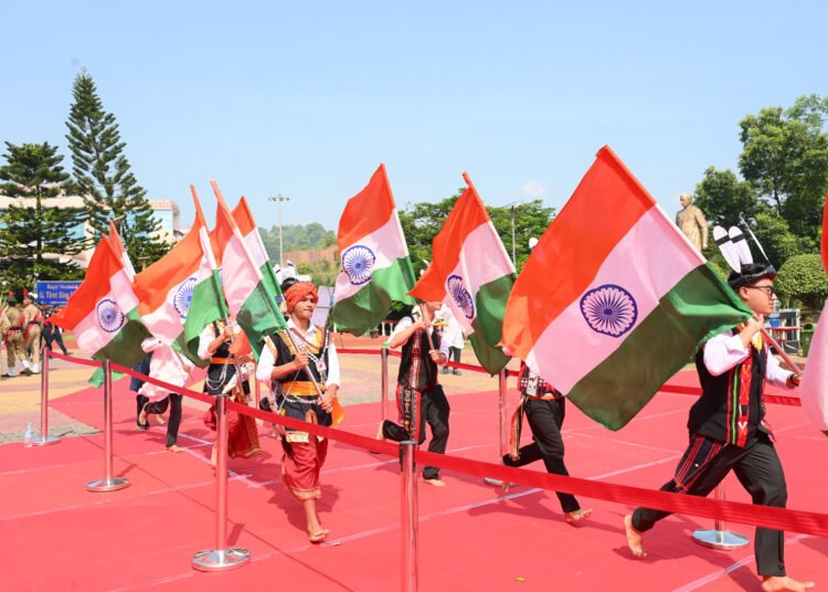 Meghalaya comes out to celebrate Independence with a flourish
