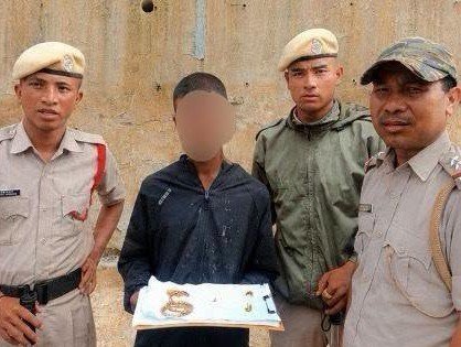 One held for theft, gold recovered
