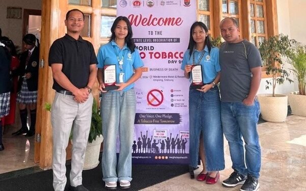 MLCU students’ bag top two prizes in no-tobacco poster contest