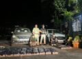 2 held, cough syrup bottles seized