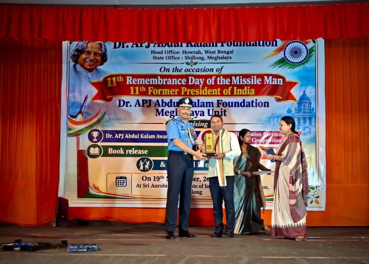 NEHU asst prof gets Abdul Kalam Foundation award