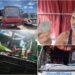 Night buses stoned in West Garo Hills; drivers hurt