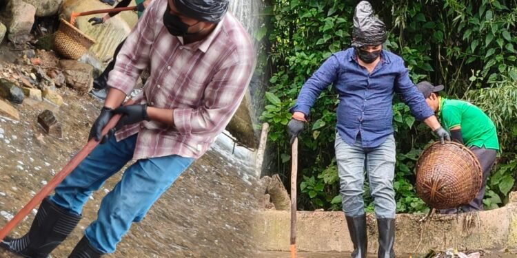 UP tourists swap vandalism for volunteering in Shillong