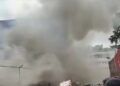 4 shops damaged as blaze breaks out on GS Road