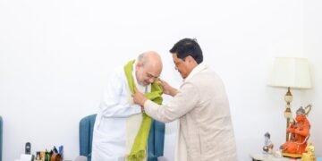 Conrad meets Shah in Delhi amid speculation of 9 UDP MLAs shifting to BJP