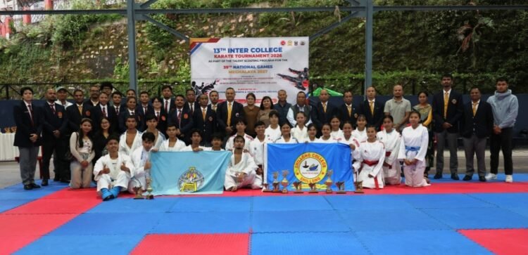 Shillong College dominate AMKA’s Inter-College Karate Tournament 2026