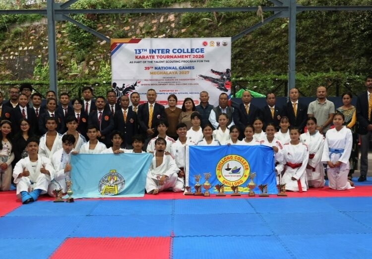 Shillong College dominate AMKA’s Inter-College Karate Tournament 2026