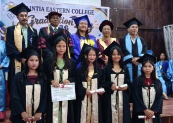 Jaintia Eastern College felicitates meritorious students on Graduation Day