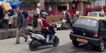 No Entry at Paltan Bazar