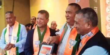 Ex-UDP leader Jemino Mawthoh joins BJP after reading party constitution