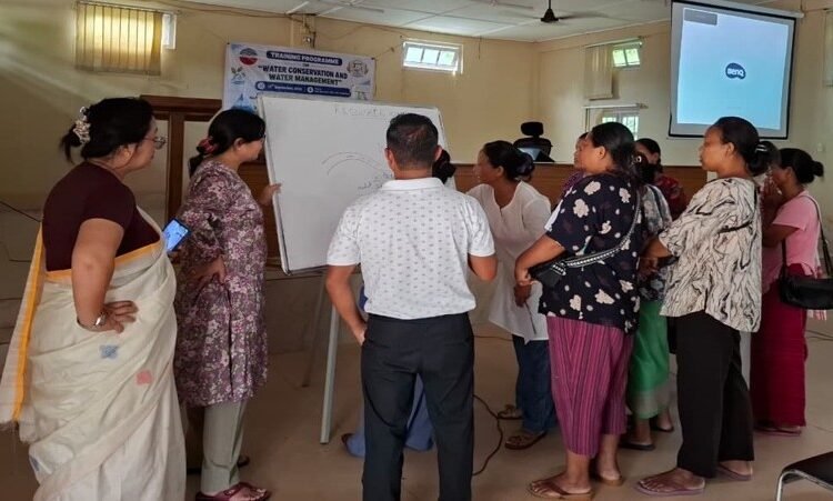KVK trains farmers on water conservation in EGH