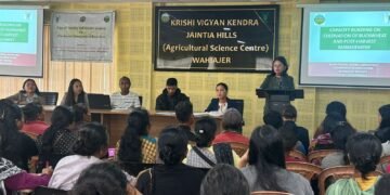 KVK Jaintia Hills holds training on post-harvest management of buckwheat