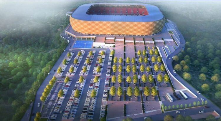 Wailad inspects progress of Mawkhanu Football Stadium