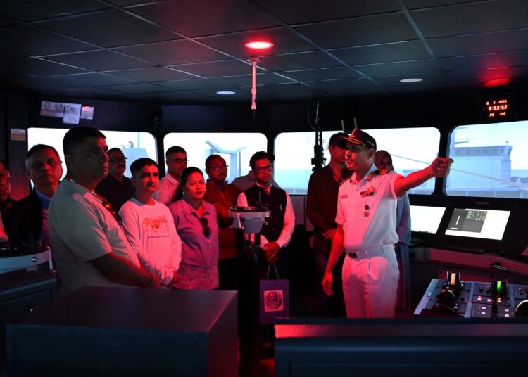 Meghalaya, Sikkim journalists tour INS Sunayana, get glimpse of naval operations