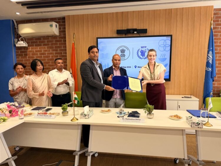 Meghalaya, WFP strengthen partnership on food security