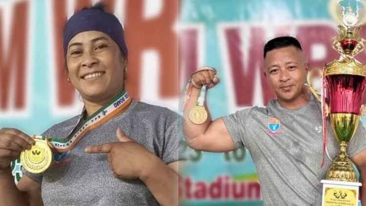 Meghalaya cops win double gold at arm wrestling