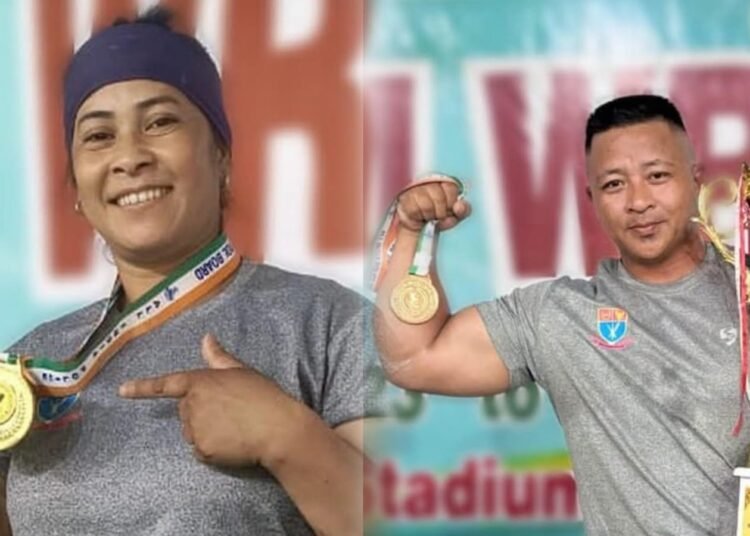 Meghalaya cops win double gold at arm wrestling