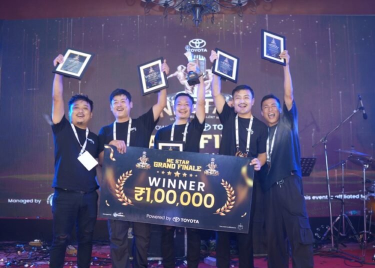 Stereo Groove from Nagaland wins NE Star; Meghalaya’s Pateng runner up