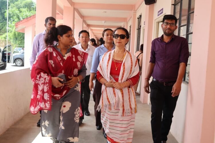 NITI Aayog member reviews development projects in Ri-Bhoi