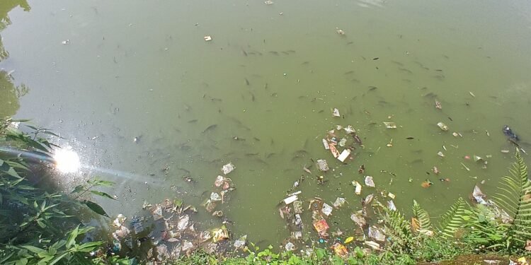 Jowai’s famed Nan Kashari chokes on plastic