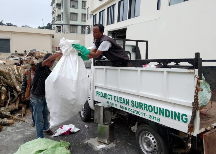 In 10 years Project Clean Surrounding has cleared 10 lakh kg of waste 