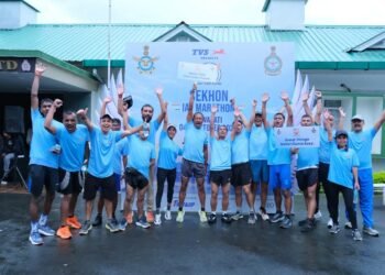 100-plus take part in IAF tribute run