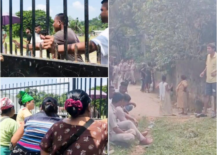 Tension at Maikhuli as Assam group blocks road, clashes with locals