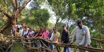 UP journalists visit Siej, interact with Padma Shri Hally War