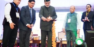 VP notes Meghalaya’s high growth rate as he lays base for 5 infra projects