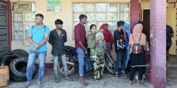 WSU nabs 11 Bangladeshis, 1 broker near Dawki