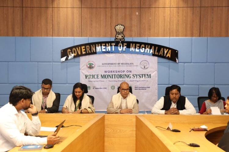 Workshop on Price Monitoring System held in Shillong