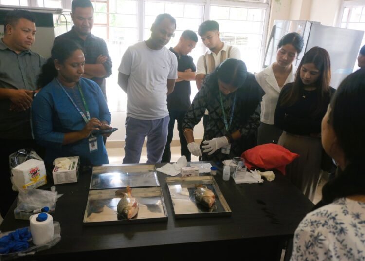 Workshop on rapid fish adulterant detection held in Umiam