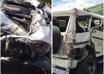 Drunk truck driver rams 2 cars at Umroi, 1 injured