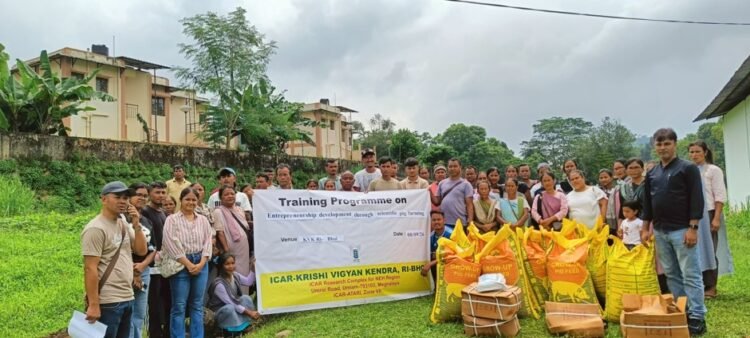 43 farmers trained in pig entrepreneurship at KVK Ri-Bhoi