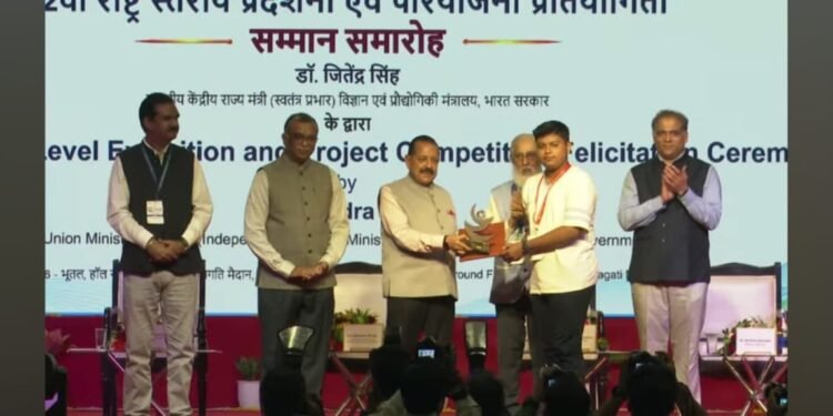 Lumshong school student wins Child Scientist Award