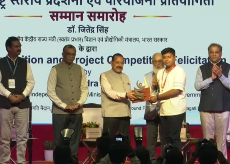 Lumshong school student wins Child Scientist Award