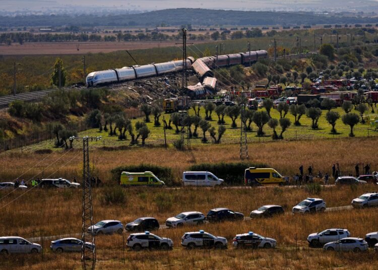 High-speed train collision kills at least 68 in Spain’s 2nd deadly rail crash this year